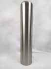 7" x 42" Stainless Steel Bollard Cover