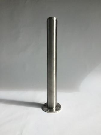 4" x 36" Stainless Steel Bolt Down Bollard